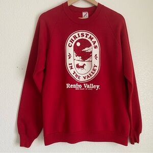 Vintage Christmas in the Valley, Renfro Valley, KY, red, XL